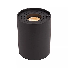 TUBE Table lamp Ø9.6 cm LED 3 StepDim GU10 1x5W 2700K Black (Lucide)