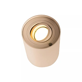 TUBE Table lamp Ø9.6 cm LED 3 StepDim GU10 1x5W 2700K Taupe (Lucide)