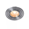 TUBE Recessed spotlight Ø9.2 cm 1xGU10 50W Satin Chrome (Lucide)