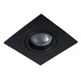 TUBE Recessed spotlight 1xGU10 50W Black (Lucide)