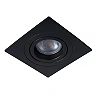 TUBE iebūvējamā spotlampa 1xGU10 50W melna (Lucide)