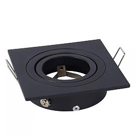 TUBE Recessed spotlight 1xGU10 50W Black (Lucide)