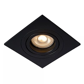 TUBE Recessed spotlight 1xGU10 50W Black (Lucide)