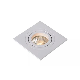 TUBE Recessed spotlight 1xGU10 50W White (Lucide)