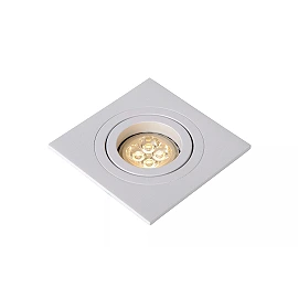 TUBE Recessed spotlight 1xGU10 50W White (Lucide)