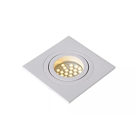 TUBE Recessed spotlight 1xGU10 50W White (Lucide)