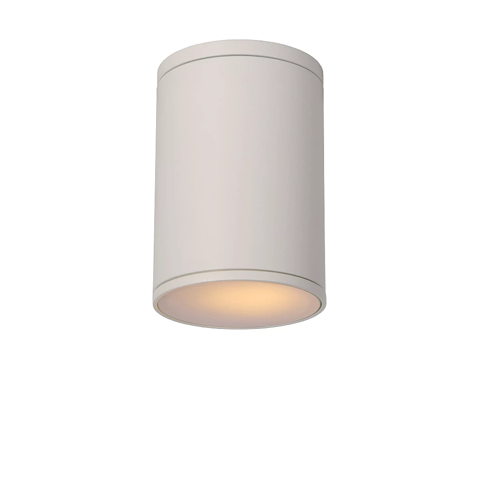 TUBIX outdoor ceiling light 1x24W E27 white (Lucide)
