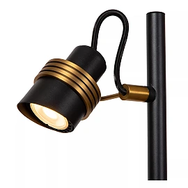 TUNDRAN galda lampa 30x15 cm 2xGU10 melna (Lucide)