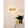 TYCHO sienas lampa 2xG9 matēta zelta/misiņa tonī (Lucide)