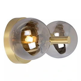 TYCHO Wall light 2xG9 matt gold / brass (Lucide)