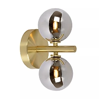 TYCHO Wall light 2xG9 matt gold / brass (Lucide)