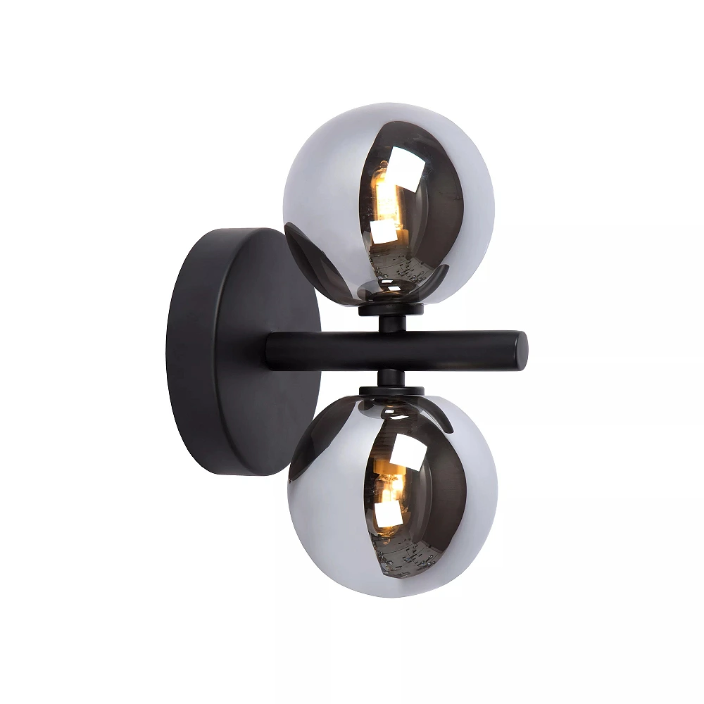 TYCHO Wall light 2xG9 black (Lucide)