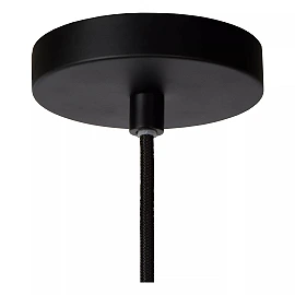TYCHO Pendant light Ø25.5 cm 6xG9 black (Lucide)