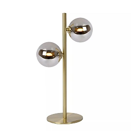 TYCHO Table lamp 2xG9 matt gold / brass (Lucide)