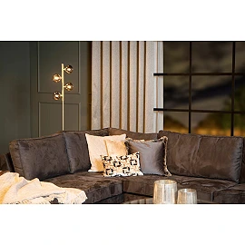 TYCHO Floor lamp 4xG9 matt gold / brass (Lucide)