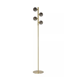 TYCHO Floor lamp 4xG9 matt gold / brass (Lucide)