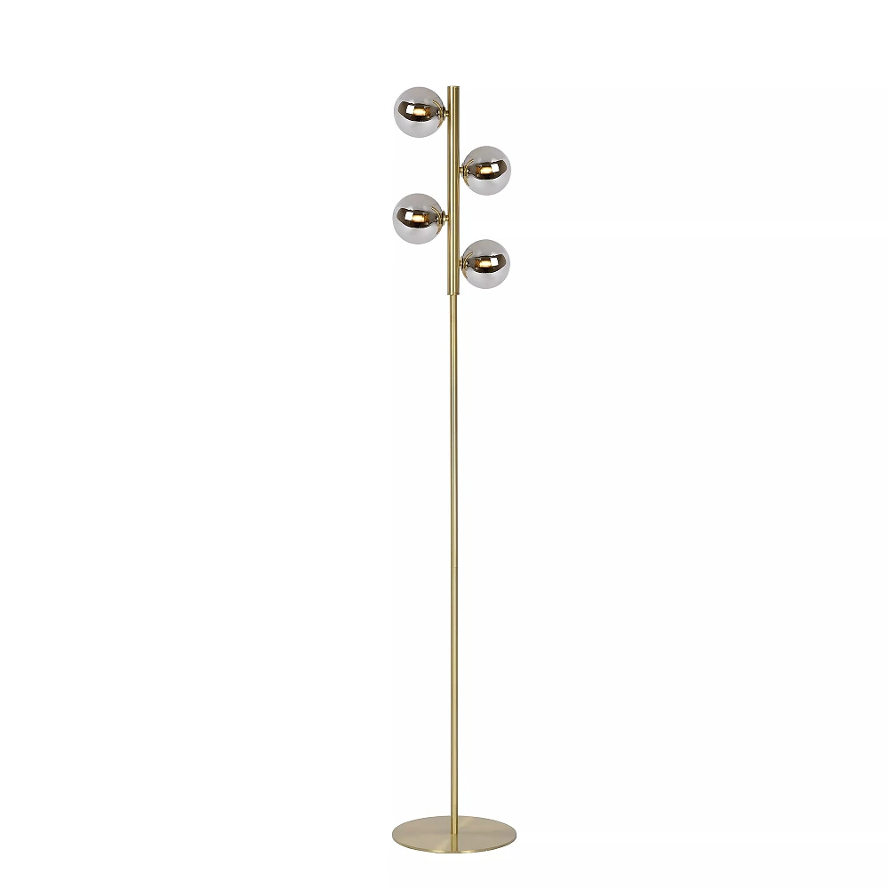 TYCHO Floor lamp 4xG9 matt gold / brass (Lucide)