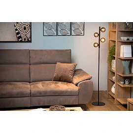 TYCHO Floor lamp 4xG9 black (Lucide)