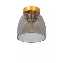 TYLER bathroom ceiling light Ø16,1 cm 1xG9 33 W matt gold / brass (Lucide)