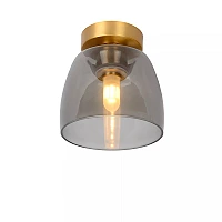 TYLER bathroom ceiling light Ø16,1 cm 1xG9 33 W matt gold / brass (Lucide)