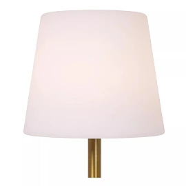 TYON rechargeable outdoor table lamp LED 1x2W matt gold (Lucide)