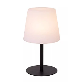 TYON rechargeable outdoor table lamp LED 1x2W black (Lucide)