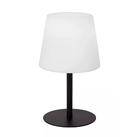 TYON rechargeable outdoor table lamp LED 1x2W black (Lucide)