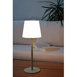 TYON rechargeable outdoor table lamp LED 1x2W green (Lucide)