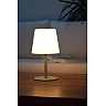 TYON rechargeable outdoor table lamp LED 1x2W green (Lucide)