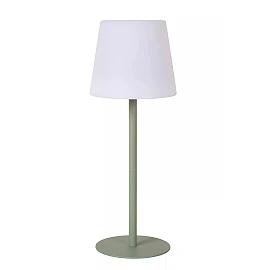 TYON rechargeable outdoor table lamp LED 1x2W green (Lucide)