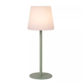 TYON rechargeable outdoor table lamp LED 1x2W green (Lucide)