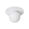TRICIA Flush ceiling light Ø25 cm 1xE27 15W White (Lucide)