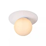 TRICIA Flush ceiling light Ø25 cm 1xE27 15W White (Lucide)