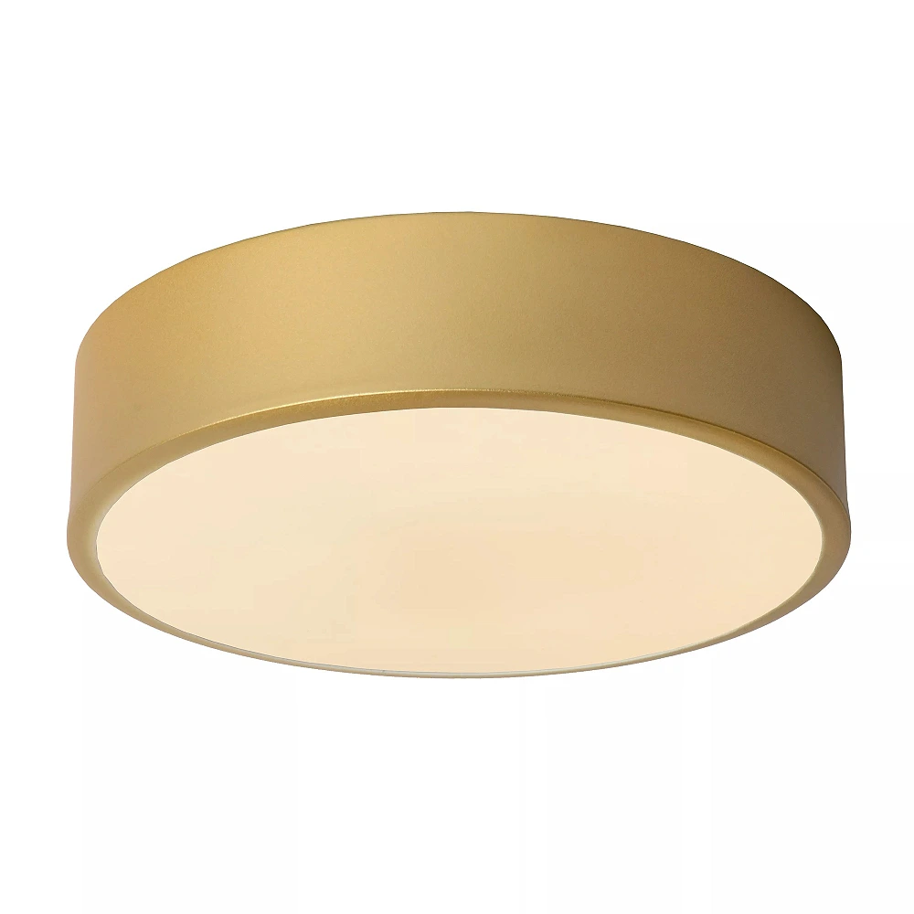 UNAR griestu lampa Ø20 cm LED 3 StepDim 12W 2700K matēta zelta/misiņa (Lucide)