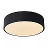 UNAR Flush ceiling light Ø20 cm LED 3 StepDim 12W 2700K black (Lucide)