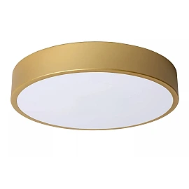 UNAR griestu lampa Ø30 cm LED 3 StepDim 18W 2700K matēta zelta/misiņa (Lucide)