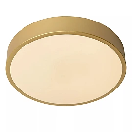 UNAR griestu lampa Ø30 cm LED 3 StepDim 18W 2700K matēta zelta/misiņa (Lucide)