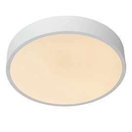 UNAR griestu lampa Ø30 cm LED 3 StepDim 18W 2700K balta (Lucide)