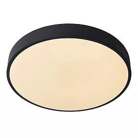 UNAR griestu lampa Ø39,5 cm LED 3 StepDim 24W 2700K melna (Lucide)