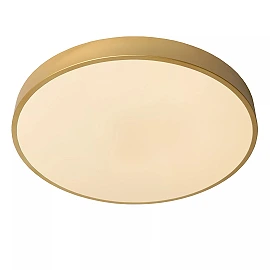 UNAR griestu lampa Ø49,5 cm LED 3 StepDim 36W 2700K matēta zelta/misiņa (Lucide)