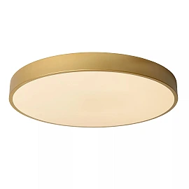 UNAR griestu lampa Ø49,5 cm LED 3 StepDim 36W 2700K matēta zelta/misiņa (Lucide)