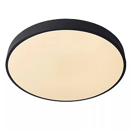 UNAR griestu lampa Ø49,5 cm LED 3 StepDim 36W 2700K melna (Lucide)