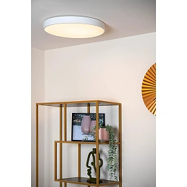 UNAR griestu lampa Ø49,5 cm LED 3 StepDim 36W 2700K balta (Lucide)