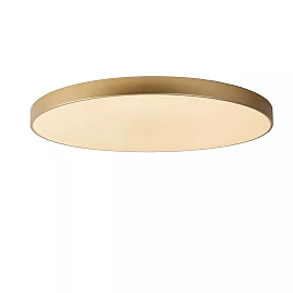 UNAR griestu lampa Ø80 cm LED 3 StepDim 80W 2700K matēta zelta/misiņa (Lucide)