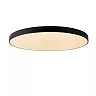 UNAR Flush ceiling light Ø80 cm LED 3 StepDim 80W 2700K black (Lucide)