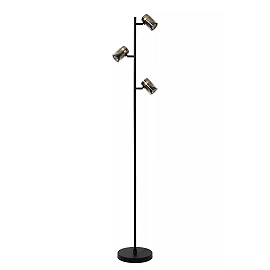 UPTON Floor lamp 3xGU10 40W Smoke Grey (Lucide)