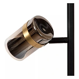 UPTON Floor lamp 3xGU10 40W Smoke Grey (Lucide)