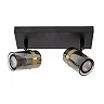 UPTON Ceiling spotlight 2xGU10 40W Smoke Grey (Lucide)