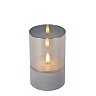 VELAS table lamp set of 3 Ø8 cm LED 2700K smoke grey (Lucide)