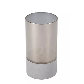 VELAS galda lampu komplekts 3 gab. Ø8 cm LED 2700K dūmu pelēka (Lucide)